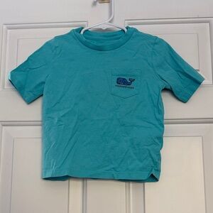 Vineyard Vines Kids Teal Short Sleeve Tee